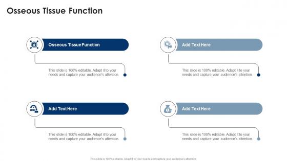 Osseous Tissue Function In Powerpoint And Google Slides Cpb