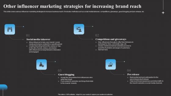 Other Influencer Marketing Strategies For Tracking Word Mouth Marketing Pictures PDF