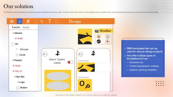 Our Solution Web Designing Platform Fundraising Pitch Deck Diagrams Pdf Our Solution Web Designing Platform Fundraising Pitch Deck Diagrams Pdf
