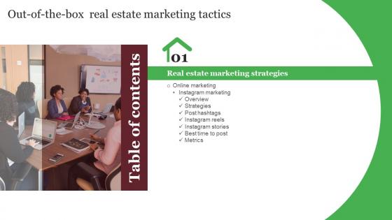 Out Of The Box Real Estate Marketing Tactics Table Of Contents Download Pdf Out Of The Box Real Estate Marketing Tactics Table Of Contents Download Pdf
