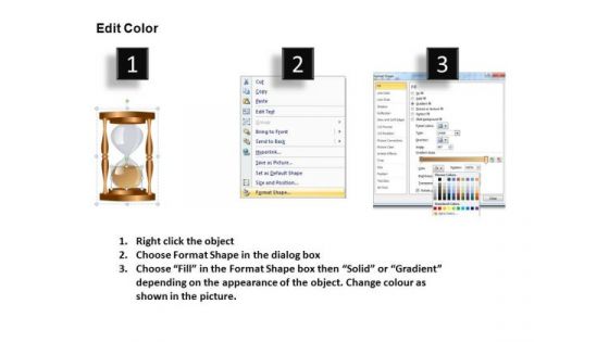 Out Of Time Hourglass PowerPoint Image Clipart