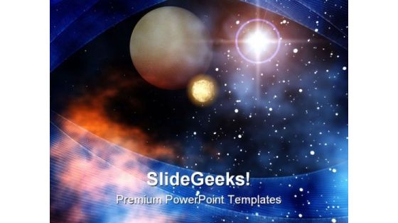 Outer Space Geographical PowerPoint Templates And PowerPoint Backgrounds 0711