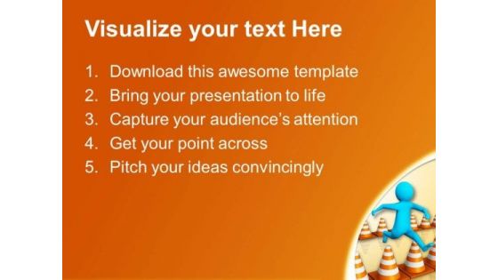 Overcome Your Business Obstacles PowerPoint Templates Ppt Backgrounds For Slides 0713