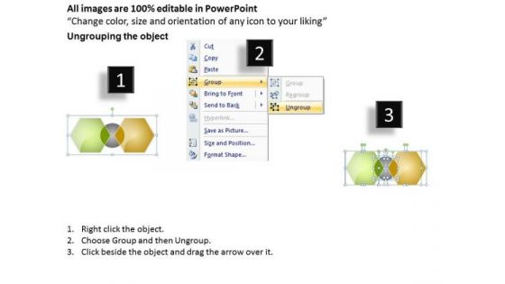 Overlapping Circles Logical Relations Business Plan Software Download PowerPoint Slides