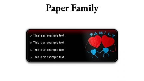 Paper Family Abstract PowerPoint Presentation Slides R