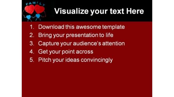 Paper Family PowerPoint Themes And PowerPoint Slides 0811