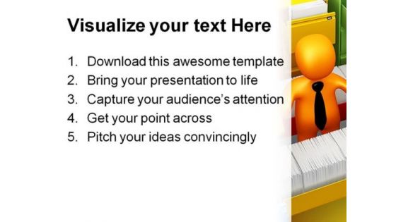Paper Work Business PowerPoint Backgrounds And Templates 1210