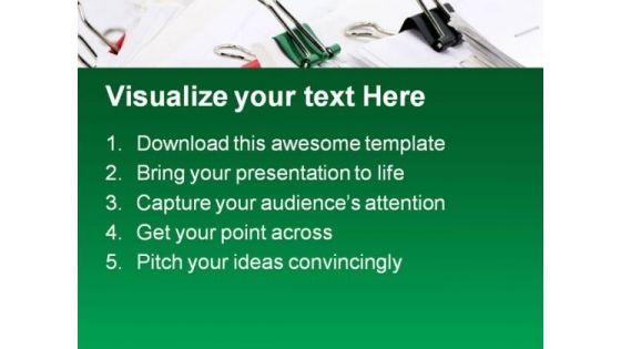 Paperwork Business PowerPoint Templates And PowerPoint Backgrounds 0711
