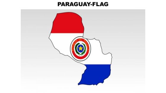 Paraguay Country PowerPoint Flags