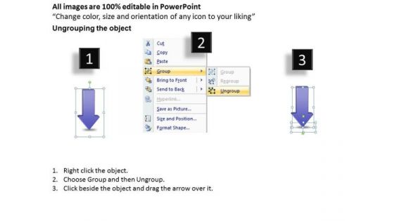 Parallel And Distributed Processing Arrow 6 Stages Marketing Ppt PowerPoint Slides