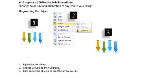Parallel And Serial Processing Arrow PowerPoint Templates Ppt Backgrounds For Slides