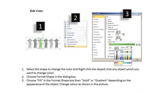 Parallel To Each Other Up Direction 6 Stages Business Marketing Plan PowerPoint Slides