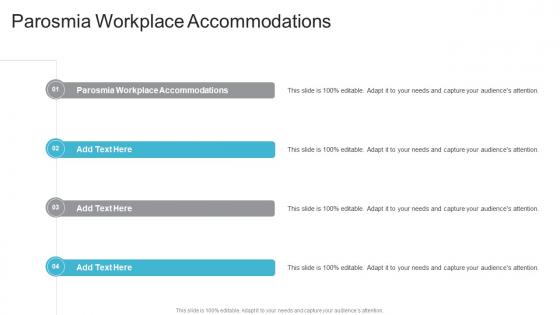 Parosmia Workplace Accommodations In Powerpoint And Google Slides Cpb
