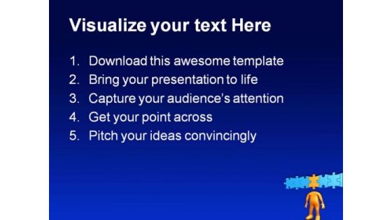 Part Of Solution Business PowerPoint Templates And PowerPoint Backgrounds 0711
