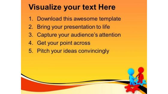 Partnership Is Important For Business PowerPoint Templates Ppt Backgrounds For Slides 0513
