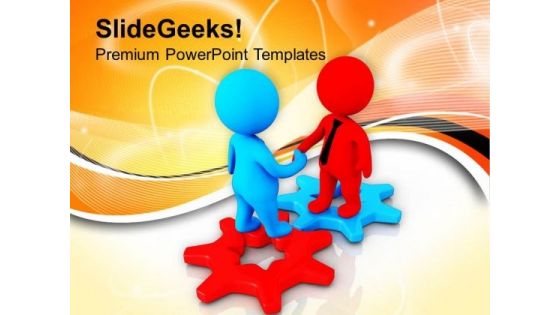 Partnership Is Important For Business PowerPoint Templates Ppt Backgrounds For Slides 0513