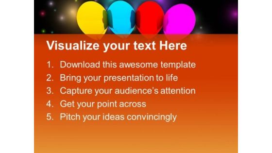 Party Balloons Festival PowerPoint Templates Ppt Backgrounds For Slides 1112