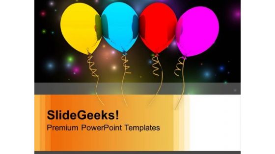 Party Balloons Festival PowerPoint Templates Ppt Backgrounds For Slides 1112