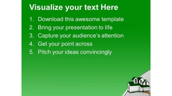 Path To Home Future Savings Real Estate PowerPoint Templates Ppt Backgrounds For Slides 0313