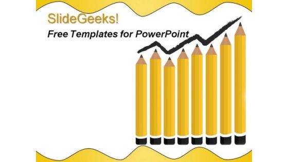School Color Pencil PowerPoint Template