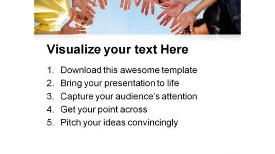 People Altogether Communication PowerPoint Templates And PowerPoint Backgrounds 0811