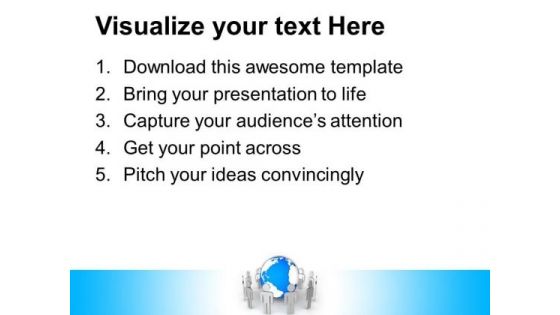 People Around Globe PowerPoint Templates And PowerPoint Themes 0712