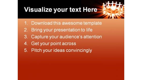 People Holding Hands Global PowerPoint Themes And PowerPoint Slides 0511