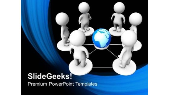 People Networking Global PowerPoint Templates And PowerPoint Themes 0612