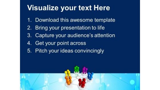 People Networking Leadership PowerPoint Templates And PowerPoint Themes 0912