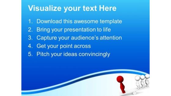 People On Seesaw Teamwork PowerPoint Templates And PowerPoint Themes 0612