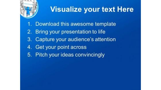 People With One Stand Out For Communication PowerPoint Templates Ppt Backgrounds For Slides 0413