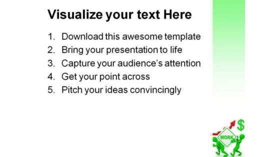 People With Work Metaphor PowerPoint Templates And PowerPoint Backgrounds 0211