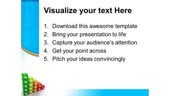 Percent Cube Money PowerPoint Templates And PowerPoint Themes 0612