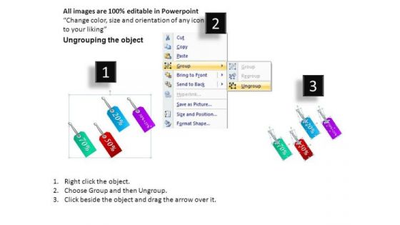 Percent Off Products PowerPoint Slides Editable Ppt Templates