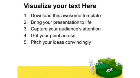 Percent Proportion Pie Chart PowerPoint Templates Ppt Backgrounds For Slides 0813