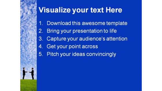 Perfect Deal Business PowerPoint Template 1010