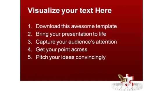 Perfect Solution Business PowerPoint Template 1110