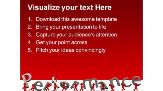 Performance Business PowerPoint Templates And PowerPoint Backgrounds 0711
