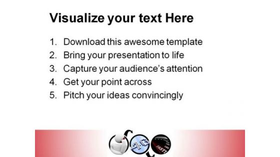 Person On Smart Phone Technology PowerPoint Templates And PowerPoint Backgrounds 0411