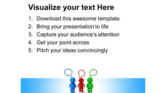 Person Talking Meeting Business PowerPoint Templates And PowerPoint Themes 0612