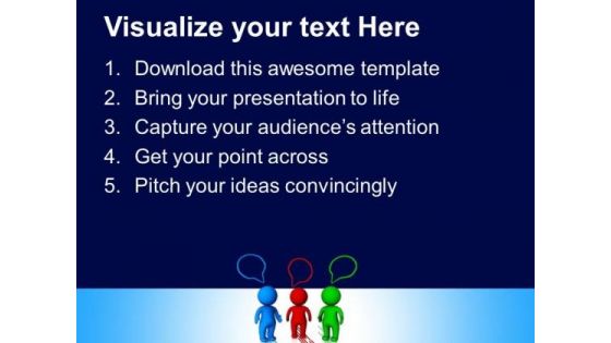 Person Talking Meeting Business PowerPoint Templates And PowerPoint Themes 0612