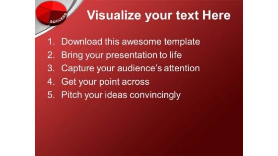 Personal Finances Pie Chart Metaphor PowerPoint Templates Ppt Background For Slides 1112