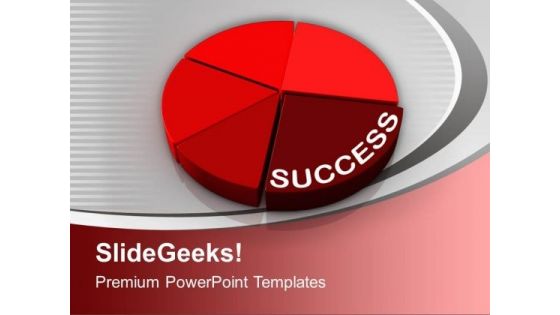 Personal Finances Pie Chart Metaphor PowerPoint Templates Ppt Background For Slides 1112