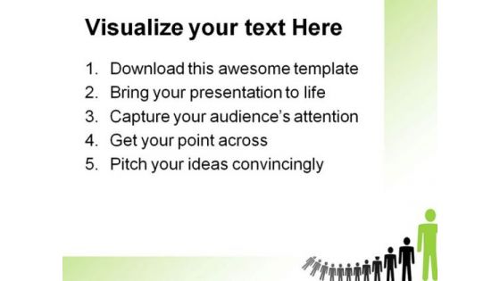 Personal Growth Leadership PowerPoint Themes And PowerPoint Slides 0811
