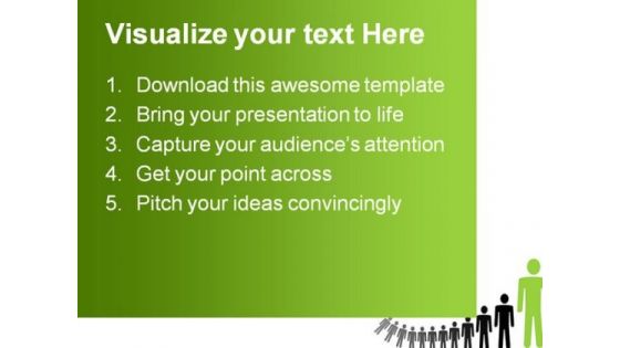 Personal Growth Leadership PowerPoint Themes And PowerPoint Slides 0811