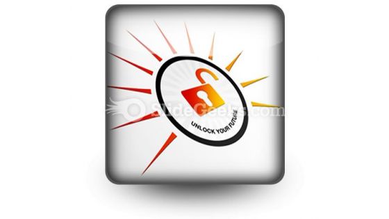 Perspective Unlock Your Future PowerPoint Icon S