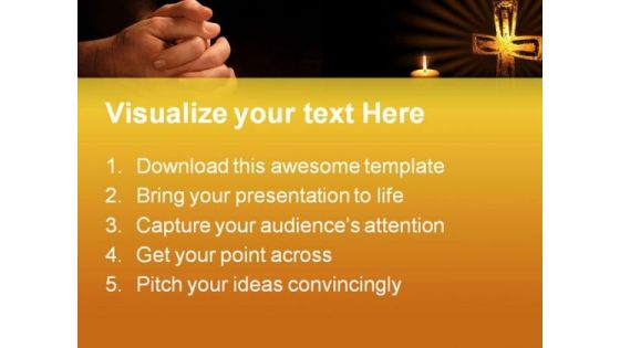 Petition Religion PowerPoint Templates And PowerPoint Backgrounds 0511
