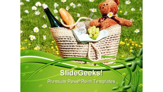 Picnic Holidays PowerPoint Templates And PowerPoint Backgrounds 0611