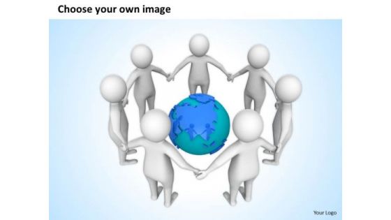 Pictures Of Business Men Circle With New PowerPoint Presentation Concept Slides