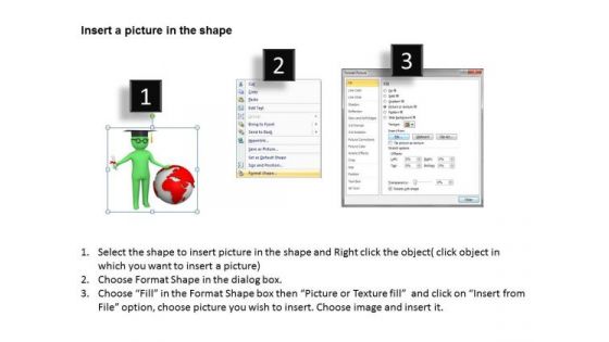 Pictures Of Business Men With Graduate Degree PowerPoint Templates Ppt Backgrounds For Slides